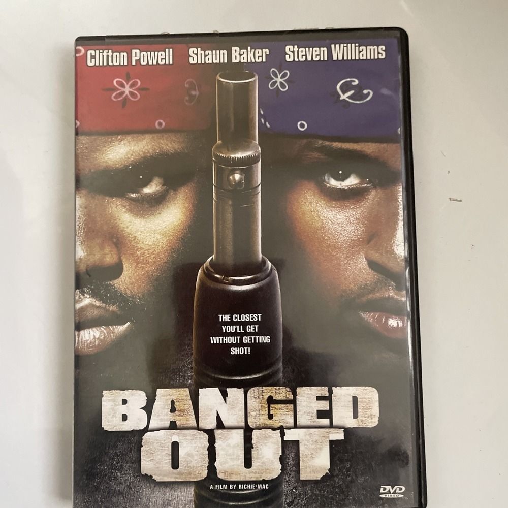 Banged Out DVD Movie Clifton Powell Shaun Baker Steven Williams Action Urban